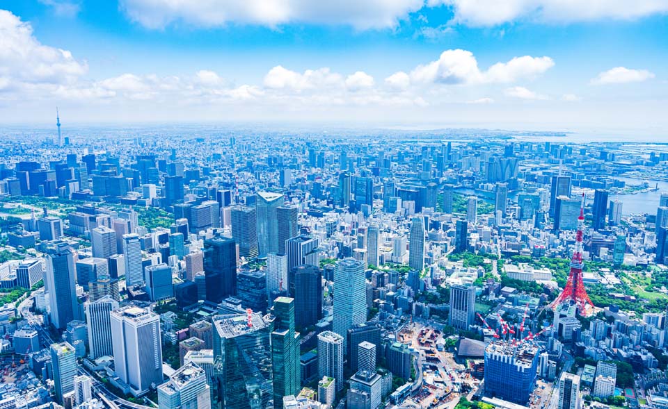イメージ：上空からの風景